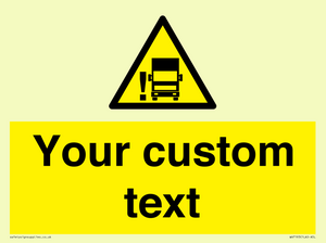 Custom warning blindspot